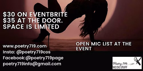 Erotic Poetry & Pole Open Mic (Poetry719 Festival)