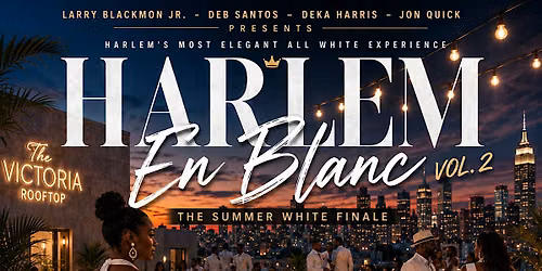 Harlem En Blanc Pt. 2 - The All White Rooftop Affair