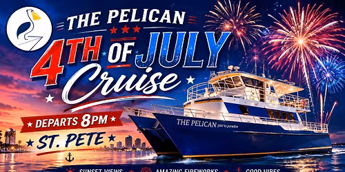 4th of July Sunset Cruise | St. Pete Pier
