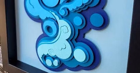 Crazy Crafters - Layered Paper Art