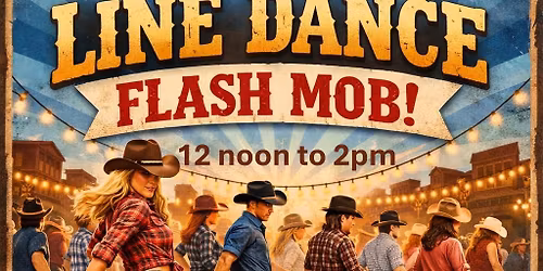 International Line dance flash mob day