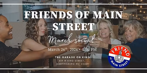 Friends of Main Street Social