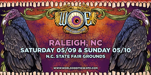 Raleigh World Oddities Expo