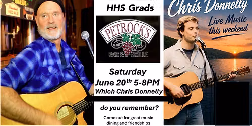 Chris Donnelly, HHS & Live Music at Petrock's Bar & Grille