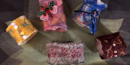 Introduction to Wet Felting: Make Your Own Wrist Warmer