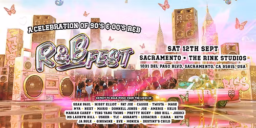R&B Fest Is Coming To Sacramento!