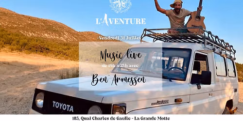 MUSIC LIVE avec BEN ARMESSEN