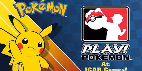 IGAR Games: Pokemon Casual Play\/Meet-Up!