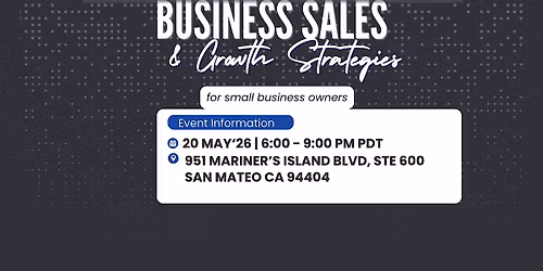 Scale Smart: Business Growth, Exit Strategy & Financial Planning Workshop
