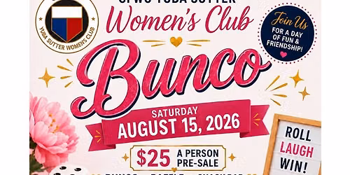 GFWC Yuba Sutter Women's Club BUNCO