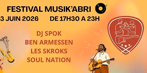 Festival Musik'Abri - 6\u00e8me \u00e9dition