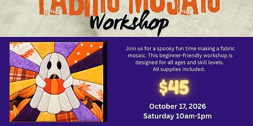 Fabric Mosaic Workshop