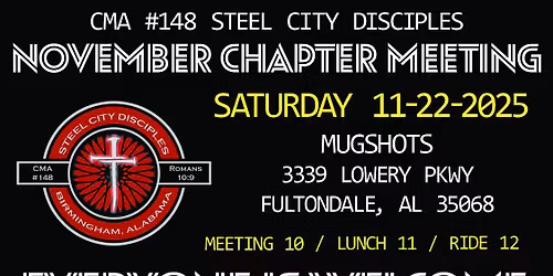 November Chapter Meeting