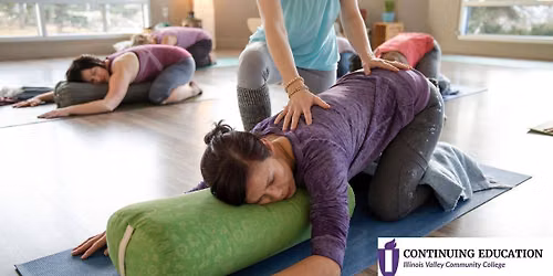 IVCC Restorative Yoga Class at Nell's Woodland