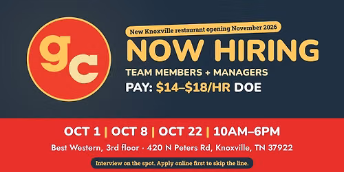 Golden Corral Knoxville Hiring Event