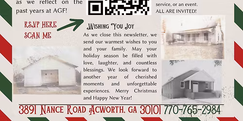 AGF Christmas Homecoming 2025!