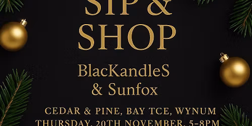 BlacKandleS & Sunfox Sip & Shop