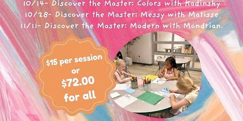 Homeschool Workshop: Discover the Master- Mondrian