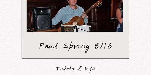 Sound Bend Sessions Presents Paul Spring