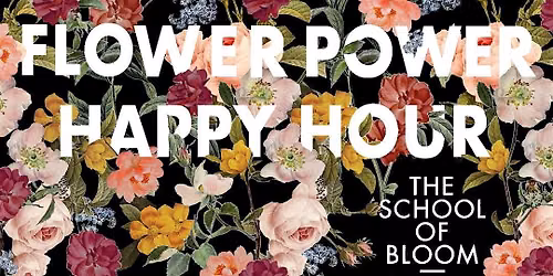 FLOWER POWER HAPPY HOUR - Fall Wreath Workshop