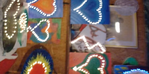 Skiltev\u00e6rksted: Lav dit hjerte skilt @ M\u00e5nen