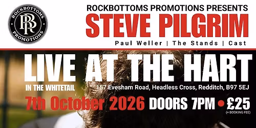Steve Pilgirm (Paul Weller \/ Cast) with support from Andy Bennett (Ocean Colour Scene) 