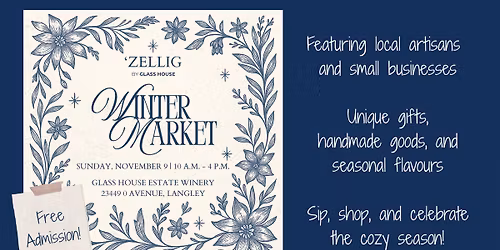 The Winter Market at Glass House 