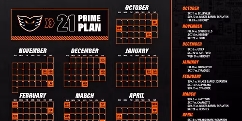 2026-2027 Lehigh Valley Phantoms Season Tickets (Includes Tickets To All Regular Season Home Games)