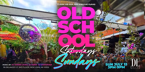 Old School 4 Life presents Old School Saturdays - SUNDAY EDITION!