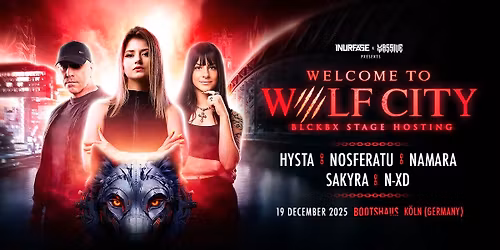 INURFASE pres. WOLF CITY | BLCKBX HOSTING | BOOTSHAUS, GERMANY