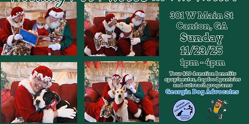 Holiday Photos with Santa and Mrs. Claus at The Holler
