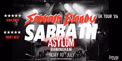 Sabbath Bloody Sabbath at The Asylum