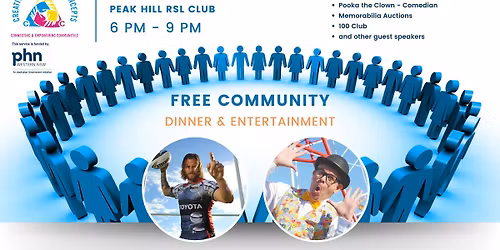 PEAK HILL Community Dinner and Entertainment