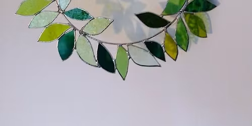 Stained Glass Spring Wreath Workshop, day event 