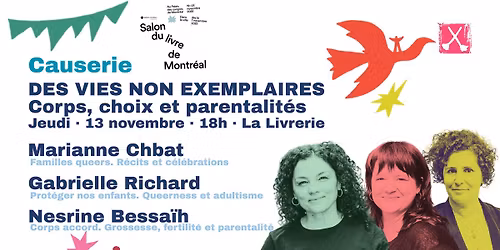 CAUSERIE | DES VIES NON EXEMPLAIRES