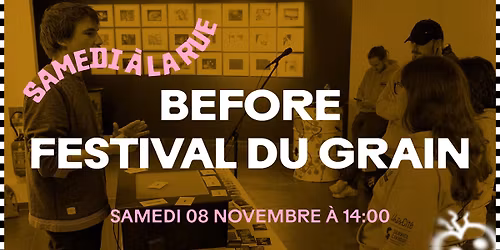 Before festival Du Grain \u00b7 Le Tetris