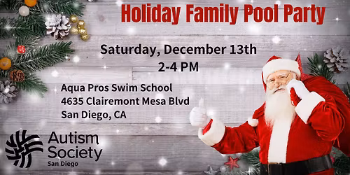 Holiday Family Pool & Pizza Party