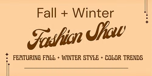 Apricot Lane + House of Colour Fashion Show