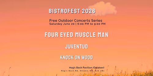 Four Eyed Muscle Man at BistroFest 2026