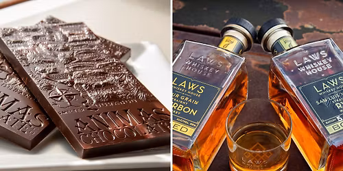 Whiskey & Chocolate Pairing featuring Laws Whiskey House