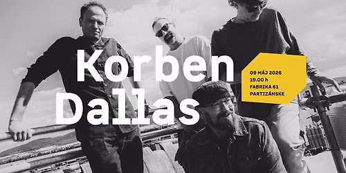 Koncert Korben Dallas vo Fabrike 61