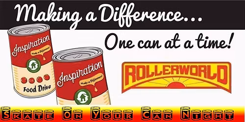 Thursday - Skate On Your Can 6:00 to 8:00pm