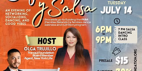 Cafecito y Salsa \u2615\ufe0f\ud83d\udc83 Networking Night 7\/14 