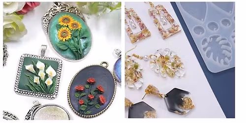 Resin Jewelry making workshop, @ R495.00 6 Dec, 10 Jan @ Jabezz Centurion
