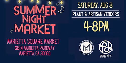 Marietta Summer Night Market: August