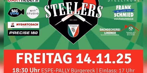 Steeldart Vereinsturnier und offene Steeldart-Meisterschaft