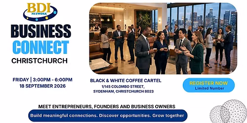 BDI Business Connect Christchurch 18.9.26