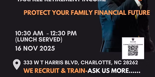 FINANCIAL WORKSHOP CHARLOTTE