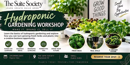 Start Your Own Indoor Hydroponic Garden | Make It. Brand It. Sell It.