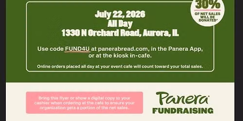 Panera Fundraiser